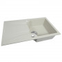 Мийка кухонна гранітна Perfelli FELICINETTO PGF 114-78 LIGHT BEIGE