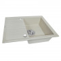 Мойка кухонная гранитная Perfelli SILVE PGS 134-64 LIGHT BEIGE