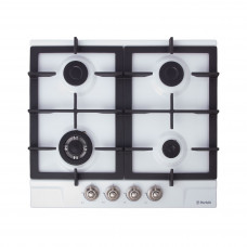 Поверхность газовая на металле Perfelli HGM 61637 WH RETRO
