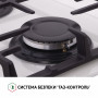 Поверхня газова Domino на склі Perfelli HGG 31427 WH