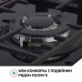 Поверхня газова на склі Perfelli HGG 41627 BL