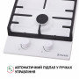 Поверхня газова Domino на металі Perfelli HGM 31427 WH