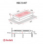Поверхня газова Domino на склі Perfelli HGG 31487 BL