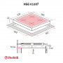 Поверхня газова на склі Perfelli HGG 61687 WH