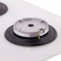 Поверхня газова Domino на склі Perfelli HGG 31427 WH