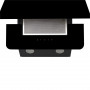 Витяжка декоративна похила Minola HVS 66102 BL 1000 LED
