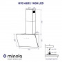 Витяжка декоративна похила Minola HVS 6652 WH 1000 LED