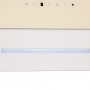 Витяжка декоративна похила Perfelli DNS 6343 B 750 IV LED Strip