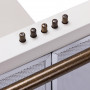 Витяжка купольна Perfelli K 6632 C IV RETRO 1000 LED