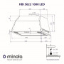 Витяжка повновбудовувана Minola HBI 5622 WH 1000 LED