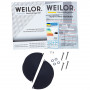 Витяжка повновбудовувана WEILOR PBS 52300 GLASS WH 1000 LED Strip