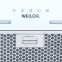 Витяжка повновбудовувана WEILOR PBS 52300 GLASS WH 1000 LED Strip