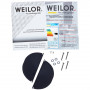 Витяжка повновбудовувана WEILOR PBS 52650 GLASS WH 1250 LED Strip