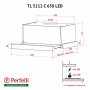 Витяжка телескопічна Perfelli TL 5212 C WH 650 LED
