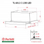 Витяжка телескопічна Perfelli TL 6812 C S / I 1200 LED