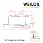 Витяжка телескопічна WEILOR PTS 6140 BL 750 LED Strip
