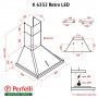 Витяжка купольна Perfelli K 6332 BL Retro LED