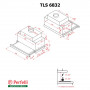 Витяжка телескопічна Perfelli TLS 6832 W LED