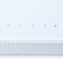 Витяжка декоративна похила Minola HVS 6744 WH 1100 LED