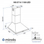 Витяжка купольна Minola HK 6714 I 1100 LED