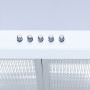 Витяжка купольна Minola HK 6714 WH 1100 LED