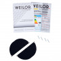 Витяжка повновбудовувана WEILOR PBE 6230 GLASS WH 1100 LED