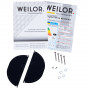 Витяжка повновбудовувана WEILOR PBSR 52652 GLASS FBL 1300 LED Strip