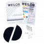 Витяжка повновбудовувана WEILOR PBSR 62302 FULL GLASS FBL 1100 LED Strip