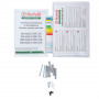 Витяжка декоративна похила Perfelli DN 6452 D 850 GR LED