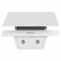 Витяжка декоративна похила Perfelli DN 6452 D 850 WH LED