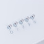 Витяжка декоративна Похила Minola HDN 5222 WH / INOX 700 LED