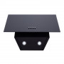 Вытяжка декоративная наклонная Minola HDN 5222 BL/INOX 700 LED