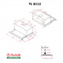 Витяжка телескопічна Perfelli TL 6112 IV LED