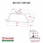 Витяжка повновбудовувана Perfelli BIS 5653 WH 1000 LED