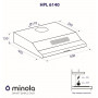 Витяжка плоска Minola HPL 6140 BL 630