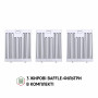 Витяжка декоративна Т-подібна Perfelli TM 9642 I / BL 1000 LED