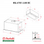 Витяжка повновбудовувана Perfelli BSL 6783 BL 1100 DC