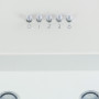 Витяжка декоративна похила Perfelli DN 6422 D 850 WH LED