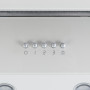 Витяжка декоративна похила Perfelli DN 6452 D 850 WH LED