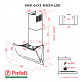 Витяжка декоративна похила Perfelli DNS 6452 D 850 BL LED
