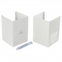 Витяжка декоративна похила Perfelli DNS 6452 D 850 WH LED