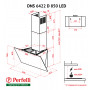 Витяжка декоративна похила Perfelli DNS 6422 D 850 BL LED