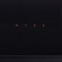 Витяжка декоративна похила Perfelli DNS 6622 BL LED