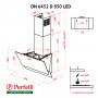 Витяжка декоративна похила Perfelli DN 6452 D 850 BL LED
