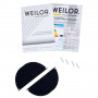 Витяжка повновбудовувана WEILOR PBE 6230 GLASS BL 1100 LED