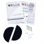 Витяжка повновбудовувана WEILOR PBSR 52651 GLASS BL 1300 LED Strip