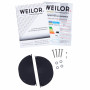 Витяжка повновбудовувана WEILOR PBSR 52651 GLASS WH 1300 LED Strip