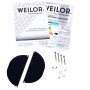 Витяжка повновбудовувана WEILOR PBSR 62652 FBL 1300 FULL Motion