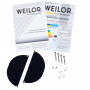 Витяжка повновбудовувана WEILOR PBSR 72651 GLASS BL 1300 LED Strip