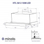 Витяжка телескопічна Minola HTL 5612 WH 1000 LED